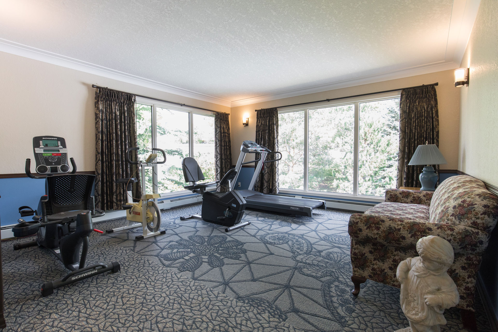 fitness area